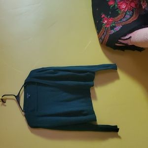 Small Forest Green, Short cardigan